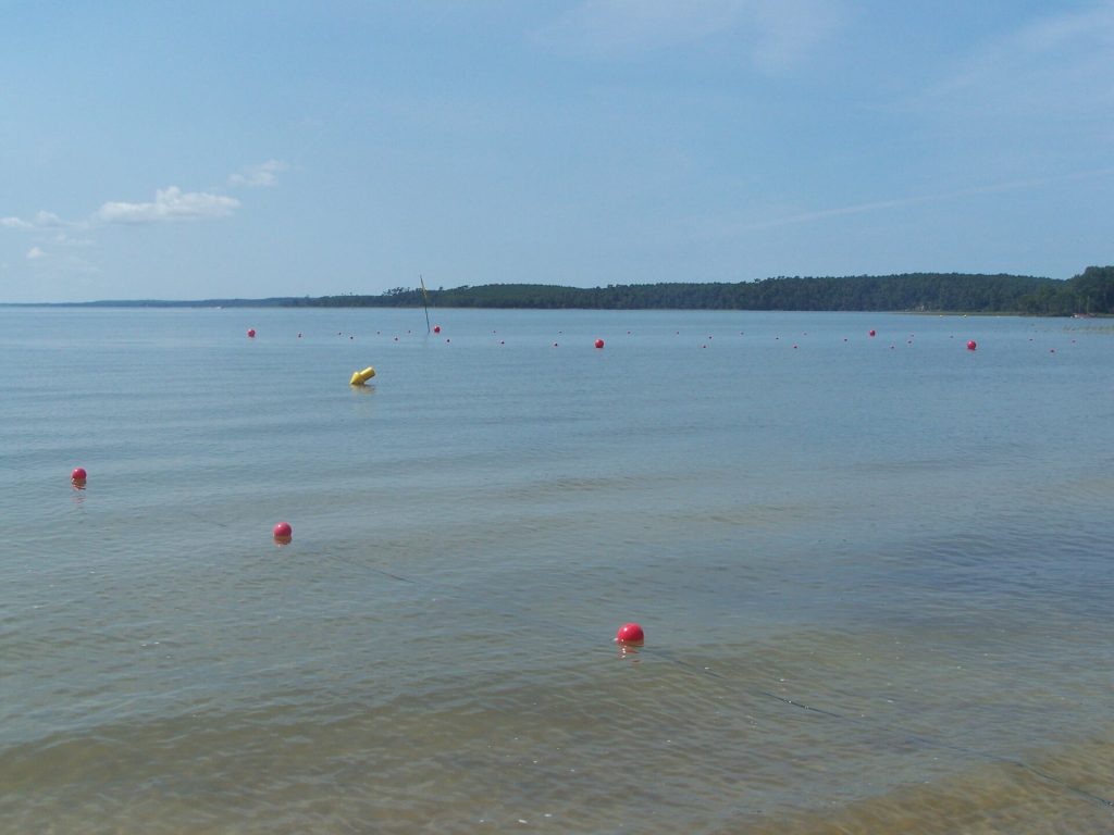 Lac d’Hourtin-Carcans dans le Médoc
