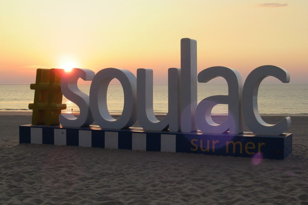 La plage de Soulac-sur-Mer